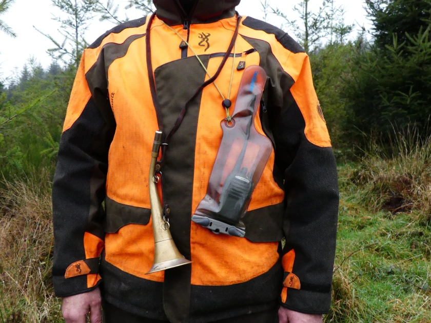 Radio de chasse avec vignette IBPT